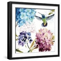 Spring Nectar Square III-Lisa Audit-Framed Art Print