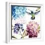 Spring Nectar Square III-Lisa Audit-Framed Art Print