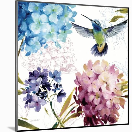 Spring Nectar Square III-Lisa Audit-Mounted Art Print
