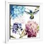 Spring Nectar Square III-Lisa Audit-Framed Premium Giclee Print