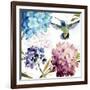 Spring Nectar Square III-Lisa Audit-Framed Premium Giclee Print