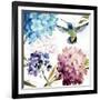 Spring Nectar Square III-Lisa Audit-Framed Premium Giclee Print