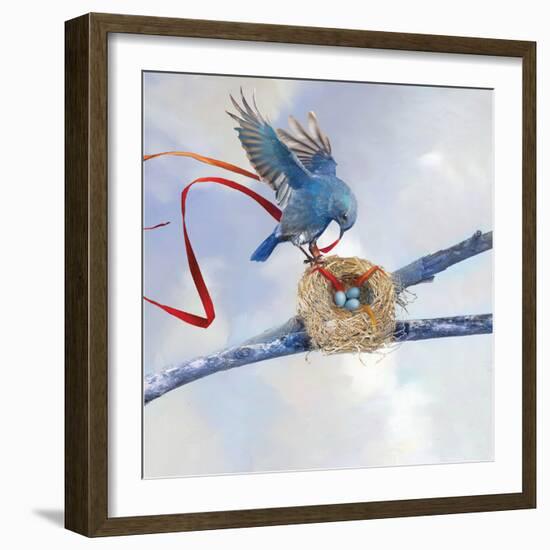 Spring Nest-Nancy Tillman-Framed Art Print