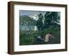 Spring Night in the Garden, 1909-Nikolai Astrup-Framed Giclee Print