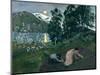 Spring Night in the Garden, 1909-Nikolai Astrup-Mounted Giclee Print