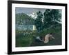 Spring Night in the Garden, 1909-Nikolai Astrup-Framed Giclee Print