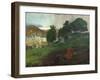 Spring Night in the Garden (Night Work in the Garden), 1903-Nikolai Astrup-Framed Giclee Print