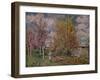 'Spring on the River Banks', late 19th century. (1941)-Alfred Sisley-Framed Giclee Print