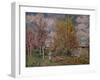 'Spring on the River Banks', late 19th century. (1941)-Alfred Sisley-Framed Giclee Print