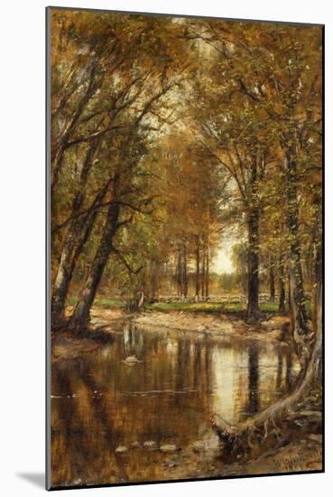 Spring on the River-Thomas Worthington Whittredge-Mounted Giclee Print