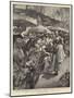 Spring on the Riviera, the Flower Market at Nice-null-Mounted Giclee Print