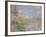 Spring on the Seine-Claude Monet-Framed Giclee Print