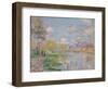 Spring on the Seine-Claude Monet-Framed Giclee Print