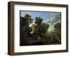 Spring or Earth Paradise, 17Th Century (Oil on Canvas)-Nicolas Poussin-Framed Giclee Print