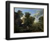 Spring or Earth Paradise, 17Th Century (Oil on Canvas)-Nicolas Poussin-Framed Giclee Print