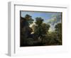 Spring or Earth Paradise, 17Th Century (Oil on Canvas)-Nicolas Poussin-Framed Giclee Print