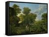 Spring, or Paradise on Earth, 1660-64-Nicolas Poussin-Framed Stretched Canvas