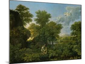 Spring, or Paradise on Earth, 1660-64-Nicolas Poussin-Mounted Giclee Print