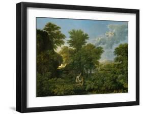 Spring, or Paradise on Earth, 1660-64-Nicolas Poussin-Framed Giclee Print