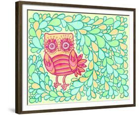 Spring Owl-My Zoetrope-Framed Giclee Print