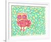 Spring Owl-My Zoetrope-Framed Giclee Print