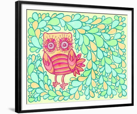 Spring Owl-My Zoetrope-Framed Giclee Print