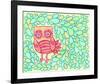 Spring Owl-My Zoetrope-Framed Giclee Print