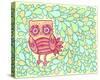 Spring Owl-My Zoetrope-Stretched Canvas