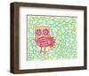 Spring Owl-My Zoetrope-Framed Art Print