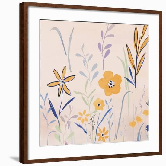 Spring Parade III-Isabelle Z-Framed Art Print