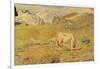 Spring Pasture-Giovanni Segantini-Framed Art Print