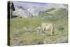 Spring Pastures-Giovanni Segantini-Stretched Canvas
