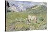 Spring Pastures-Giovanni Segantini-Stretched Canvas