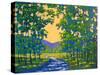 Spring Path-Patty Baker-Stretched Canvas