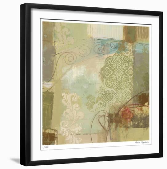 Spring Patterns II-Ursula Brenner-Framed Giclee Print