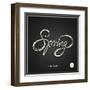 Spring - Phrase-ONiONAstudio-Framed Art Print