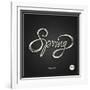 Spring - Phrase-ONiONAstudio-Framed Art Print