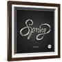 Spring - Phrase-ONiONAstudio-Framed Art Print