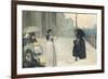 Spring - Piccadilly, 1887-Edward Clegg Wilkinson-Framed Giclee Print