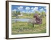 Spring Picnic Walk-Bob Fair-Framed Giclee Print