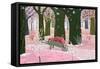 Spring Pink Forest-Milovelen-Framed Stretched Canvas