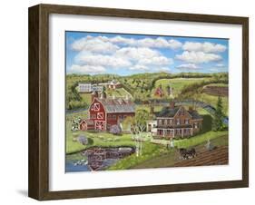 Spring Plowing-Bob Fair-Framed Giclee Print