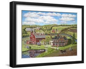 Spring Plowing-Bob Fair-Framed Giclee Print