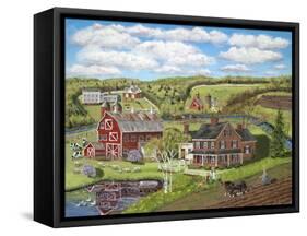 Spring Plowing-Bob Fair-Framed Stretched Canvas