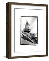 Spring Point Light, Maine I-Laura Denardo-Framed Art Print