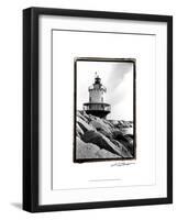 Spring Point Light, Maine I-Laura Denardo-Framed Art Print