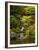 Spring, Portland Japanese Garden, Portland, Oregon, USA-Michel Hersen-Framed Premium Photographic Print