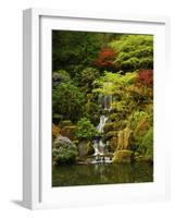 Spring, Portland Japanese Garden, Portland, Oregon, USA-Michel Hersen-Framed Photographic Print