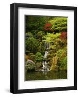 Spring, Portland Japanese Garden, Portland, Oregon, USA-Michel Hersen-Framed Premium Photographic Print