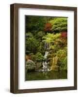 Spring, Portland Japanese Garden, Portland, Oregon, USA-Michel Hersen-Framed Photographic Print